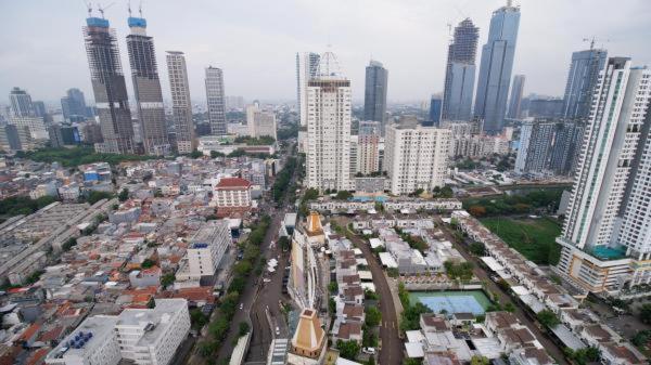 Apartment Cosmo Terrace 자카르타 외부 사진